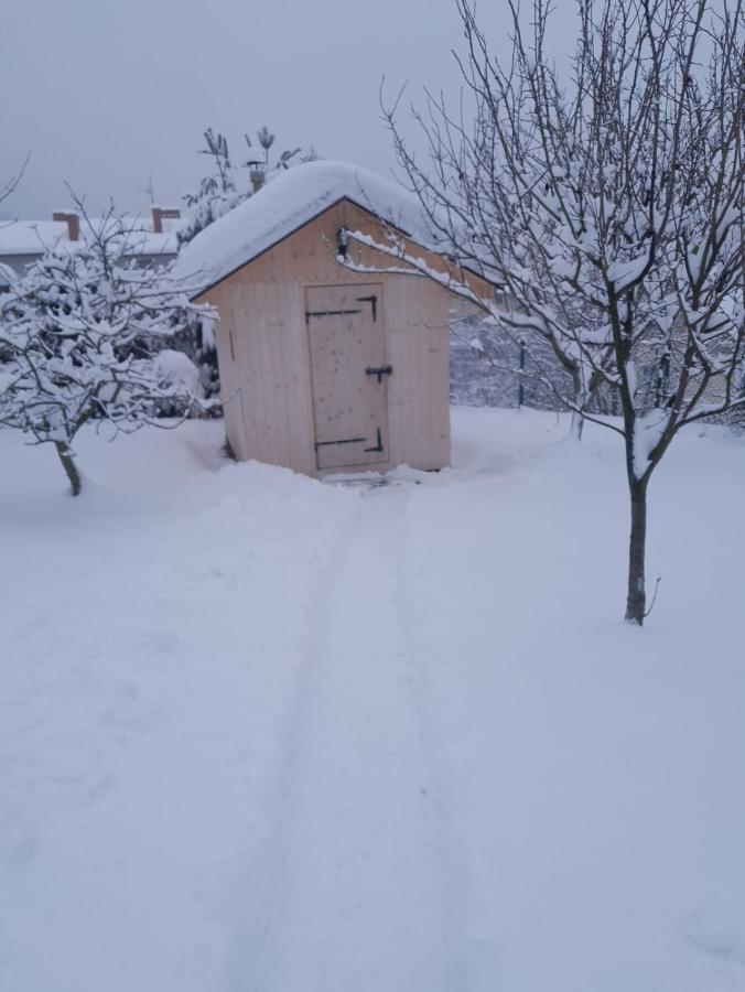 Sloneczna Hytte Brenna Buitenkant foto